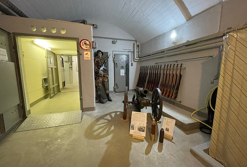 Der Kommandobunker der Grenzbrigade 7